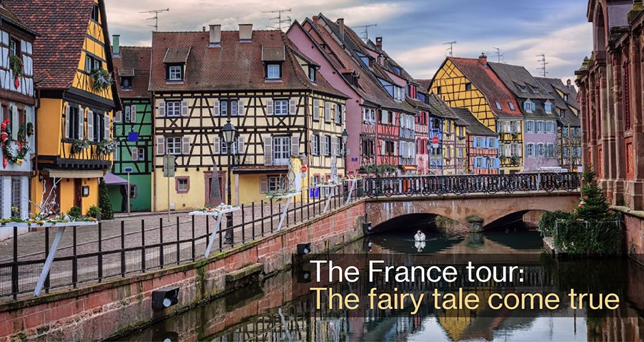 The France tour:  The fairy tale come true~